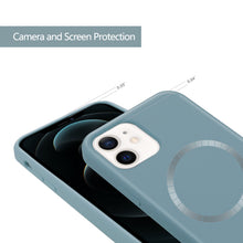 Load image into Gallery viewer, iPhone 12 Mini Magnetic-Lock case, Cerulean Blue
